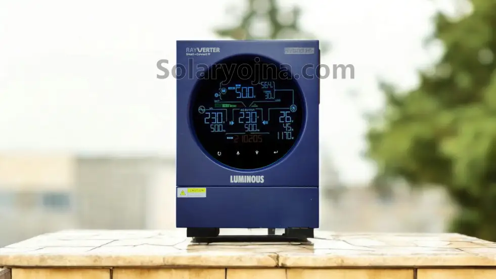 Luminous Launched Rayverter Smart+ Connect Hybrid Solar Inverter