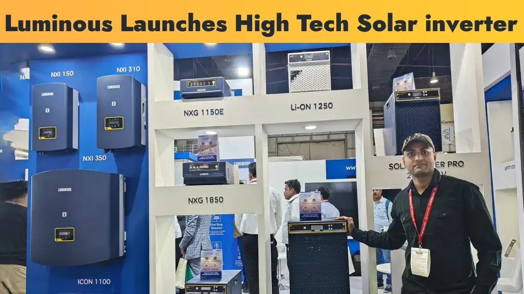 Luminous Launches High Tech Solar inverter